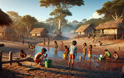 Seca Recorde na Amazônia: Impactos Devastadores em Crianças e Comunidades