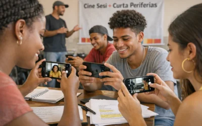 Cine Sesi na Maré: 40 jovens exibem curtas feitos com celular